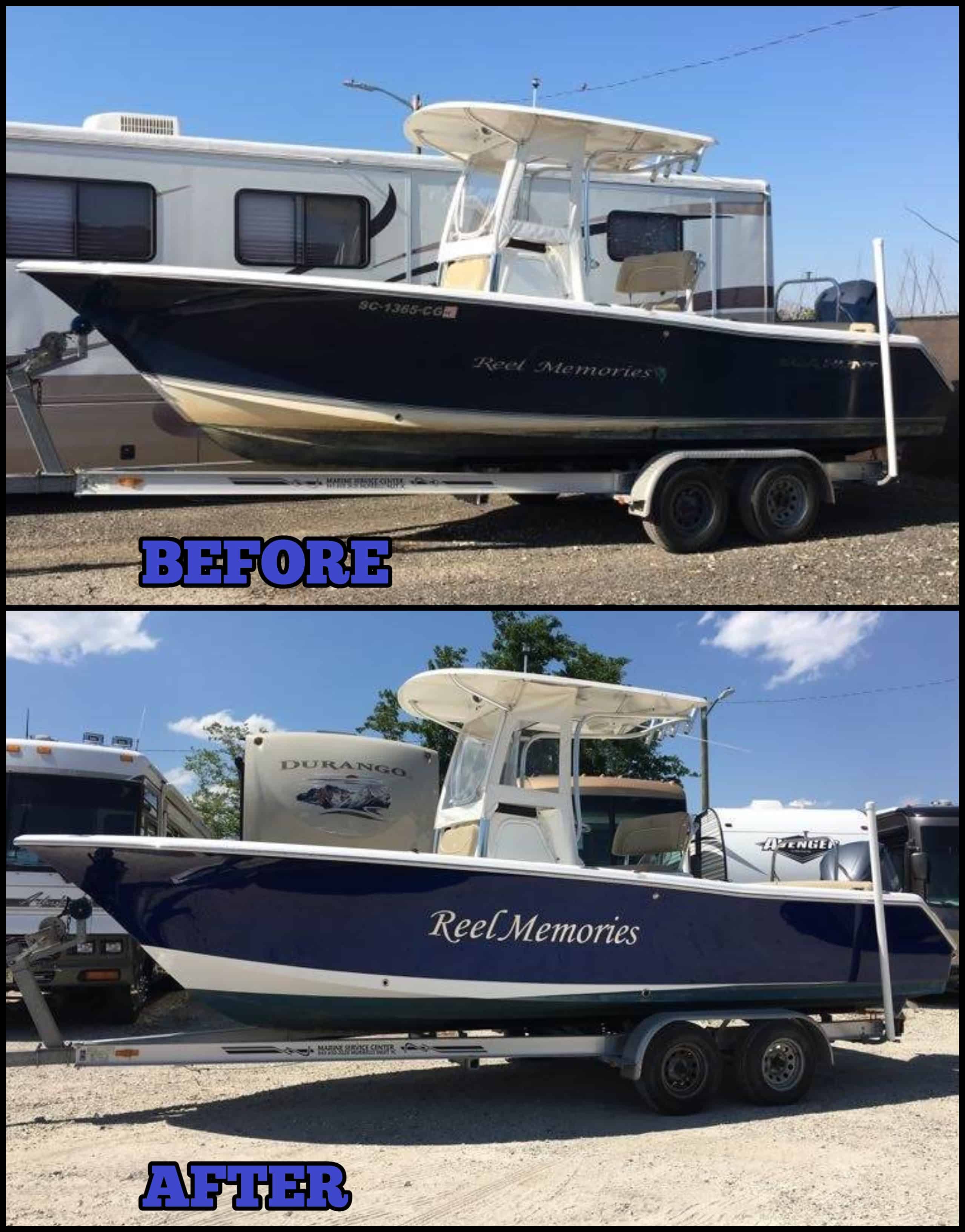 Boat Collision Repair and Custom Paint