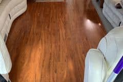 New floor installed in RV