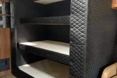 Custom RV shelf installation