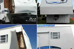 RV metal siding repair