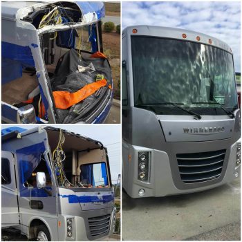 RV body repair services after an accident